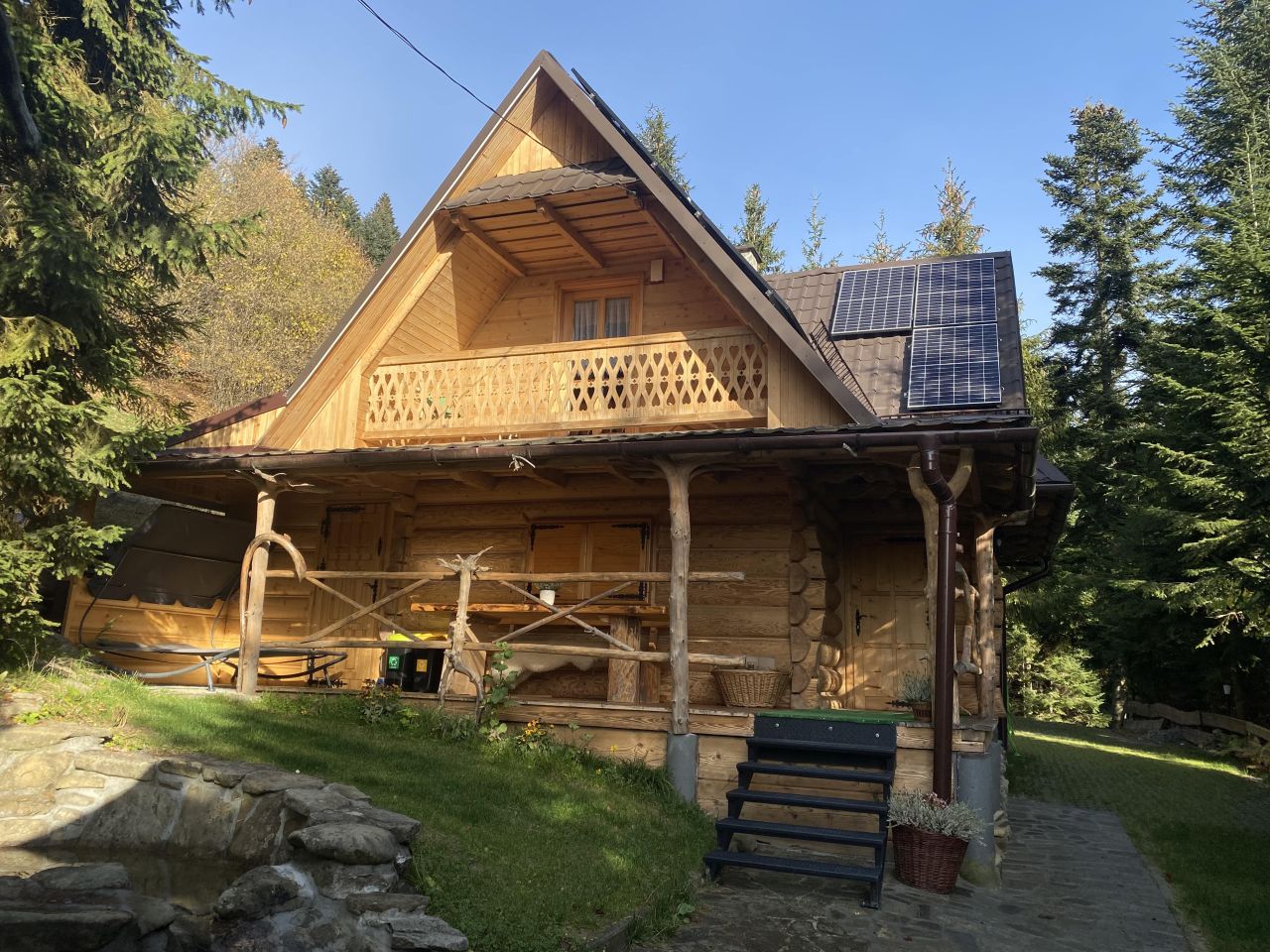 dom letniskowy, 3 pokoje Nowy Targ Kowaniec, os. Gazdy. Zdjęcie 1