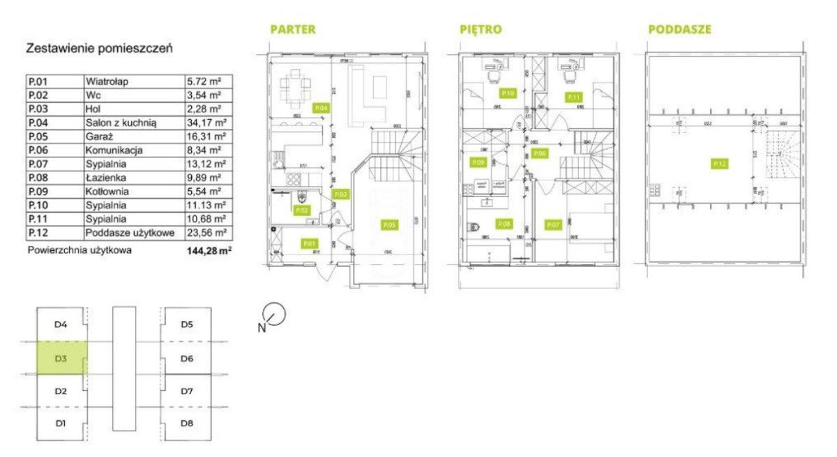 dom szeregowy, 5 pokoi Wrocław Fabryczna, ul. Jana Karola Chodkiewicza. Zdjęcie 3