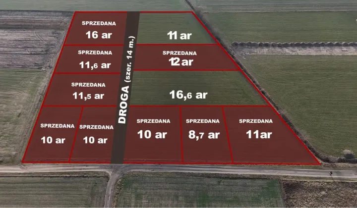 Działka budowlana Rzekuń, ul. Bema