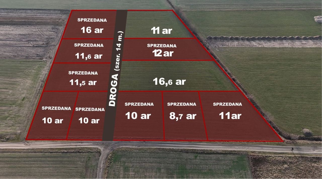 Działka budowlana Rzekuń, ul. Bema. Zdjęcie 1