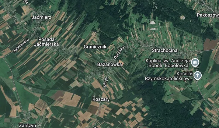 Działka rolna Bażanówka