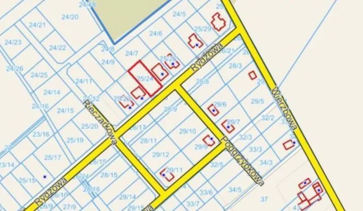 Działka budowlana Dopiewiec, ul. Wierzbowa