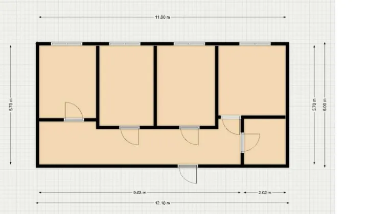 Mieszkanie 4-pokojowe Rzeszów Śródmieście, ul. Stefana Batorego
