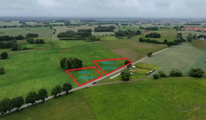 Działka rolno-budowlana Mościska, Wybudowania