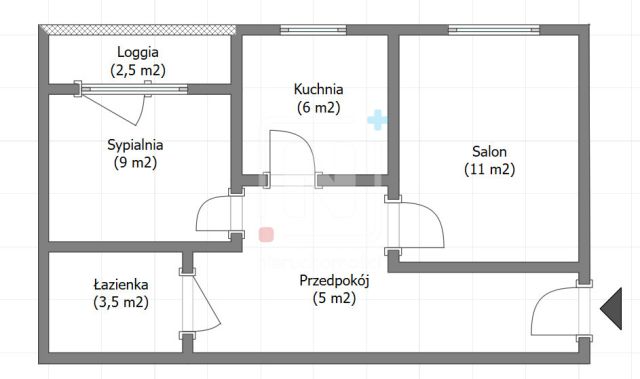 Mieszkanie 2-pokojowe Warszawa Wola, ul. Mordechaja Anielewicza. Zdjęcie 4