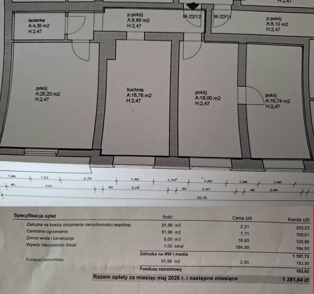 Mieszkanie 3-pokojowe Kędzierzyn-Koźle Koźle, ul. Piastowska. Zdjęcie 8