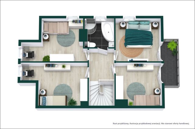 bliźniak, 5 pokoi Wólka Dworska. Zdjęcie 50