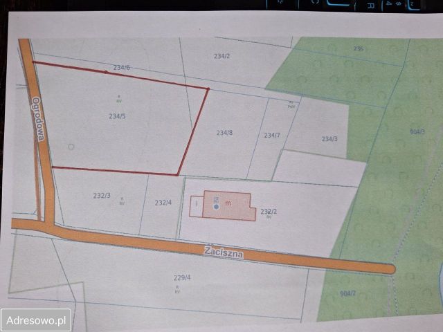 Działka budowlana Żelewo, ul. Ogrodowa. Zdjęcie 1