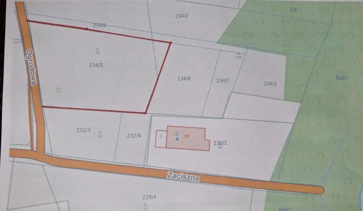 Działka budowlana Żelewo, ul. Ogrodowa