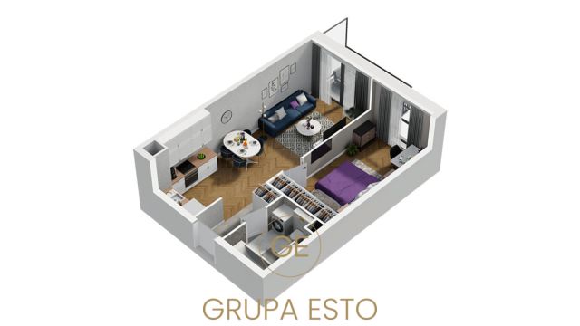 Mieszkanie 2-pokojowe Kraków Podgórze, ul. Rydlówka. Zdjęcie 4