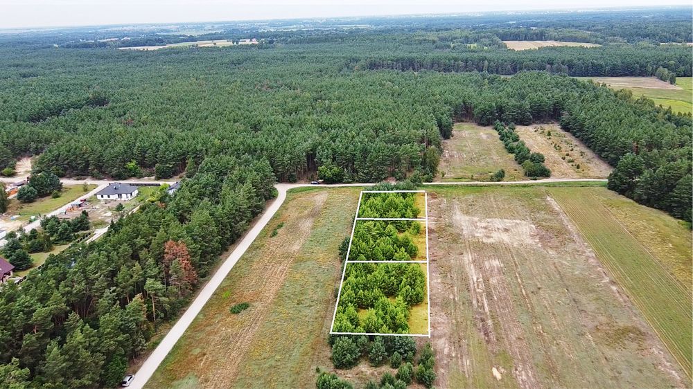 Działka budowlana Dąbrówka. Zdjęcie 1