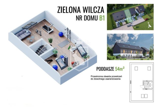 dom szeregowy, 4 pokoje Marki, ul. Wilcza. Zdjęcie 19