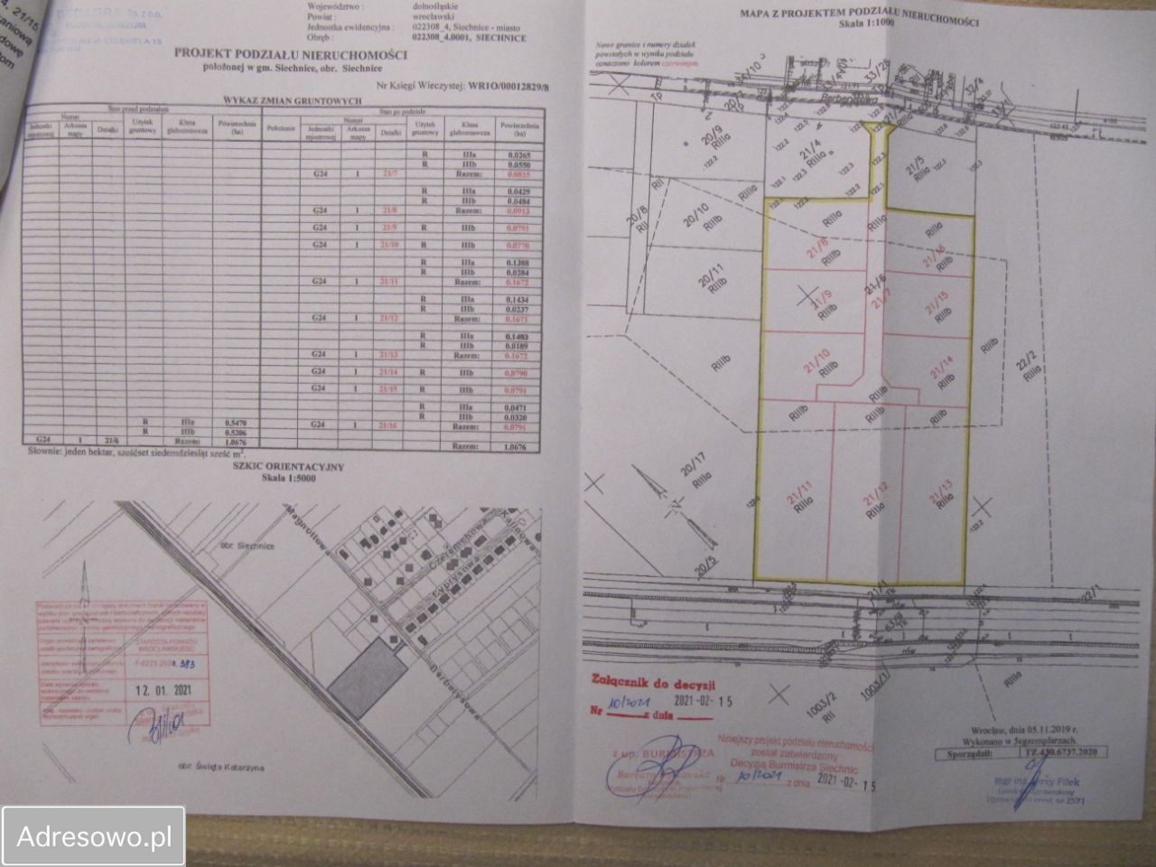 Działka budowlana Siechnice. Zdjęcie 4