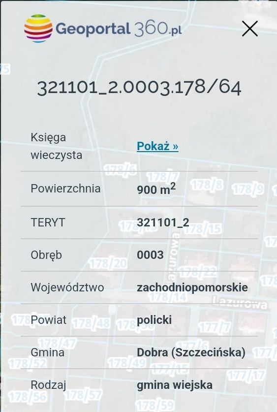 Działka rolna Dobra, ul. Lazurowa. Zdjęcie 7