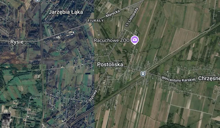 Działka inwestycyjna Postoliska