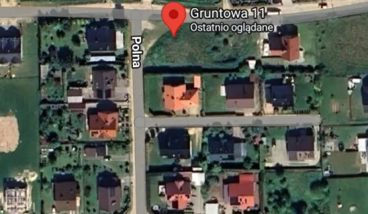 Działka budowlana Gościcino, ul. Gruntowa