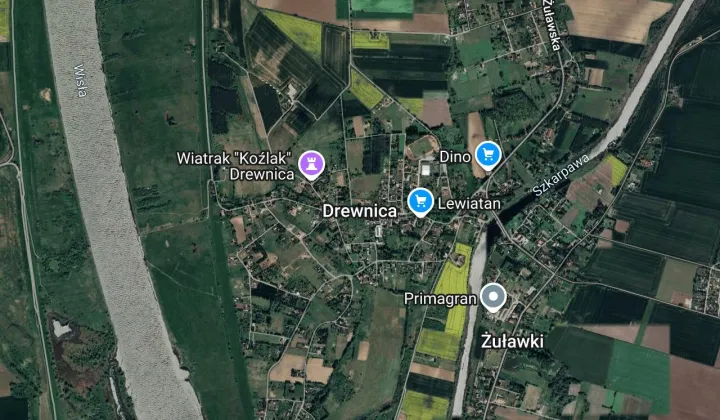 Działka rolna Drewnica, Nie posiada