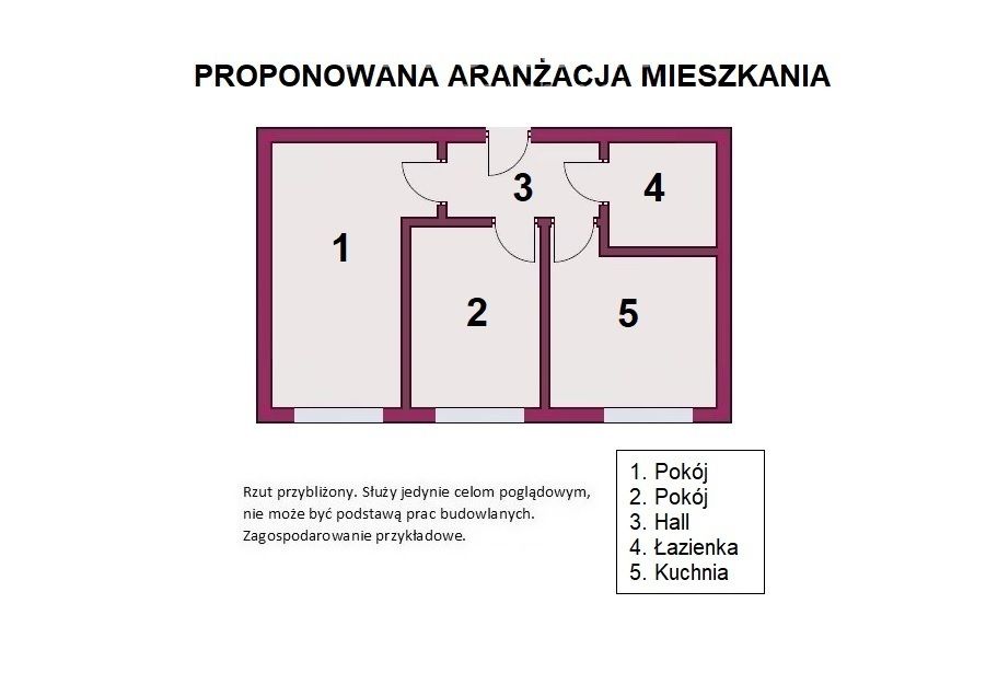 Mieszkanie 2-pokojowe Łódź Widzew, ul. Zbiorcza. Zdjęcie 2