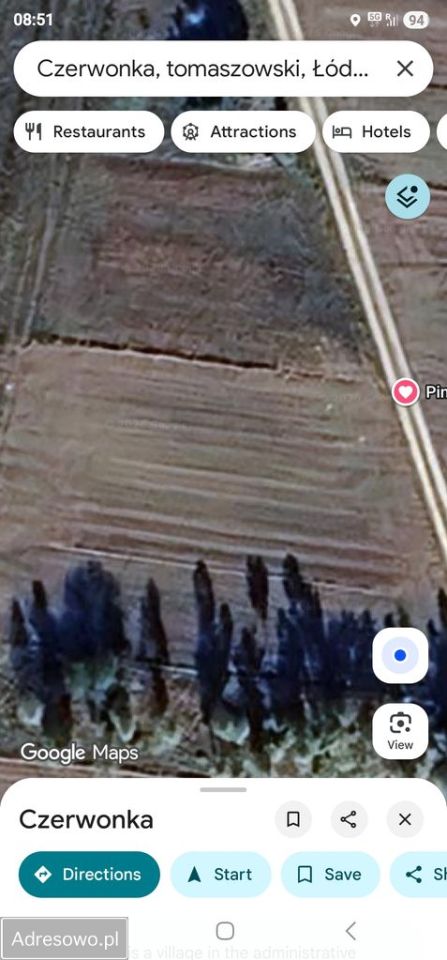 Działka rolna Czerwonka. Zdjęcie 2
