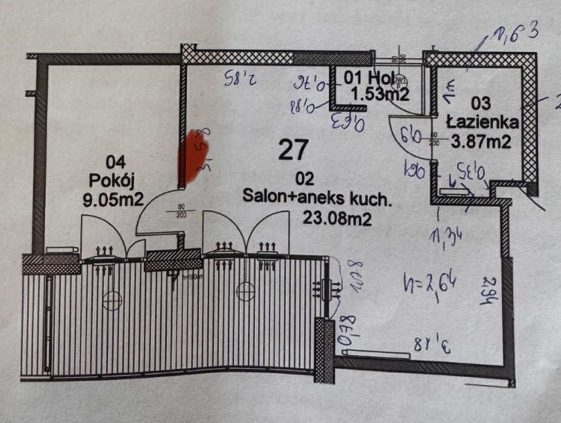 Mieszkanie 2-pokojowe Wyszków, ul. Komisji Edukacji Narodowej. Zdjęcie 5