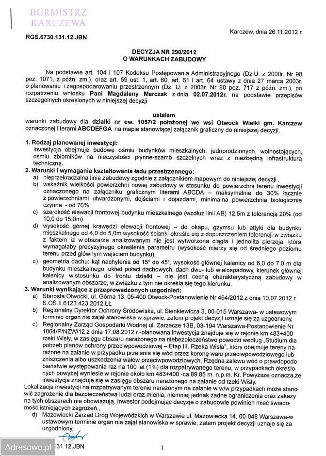 Działka budowlana Otwock Wielki, ul. Wiślana. Zdjęcie 5