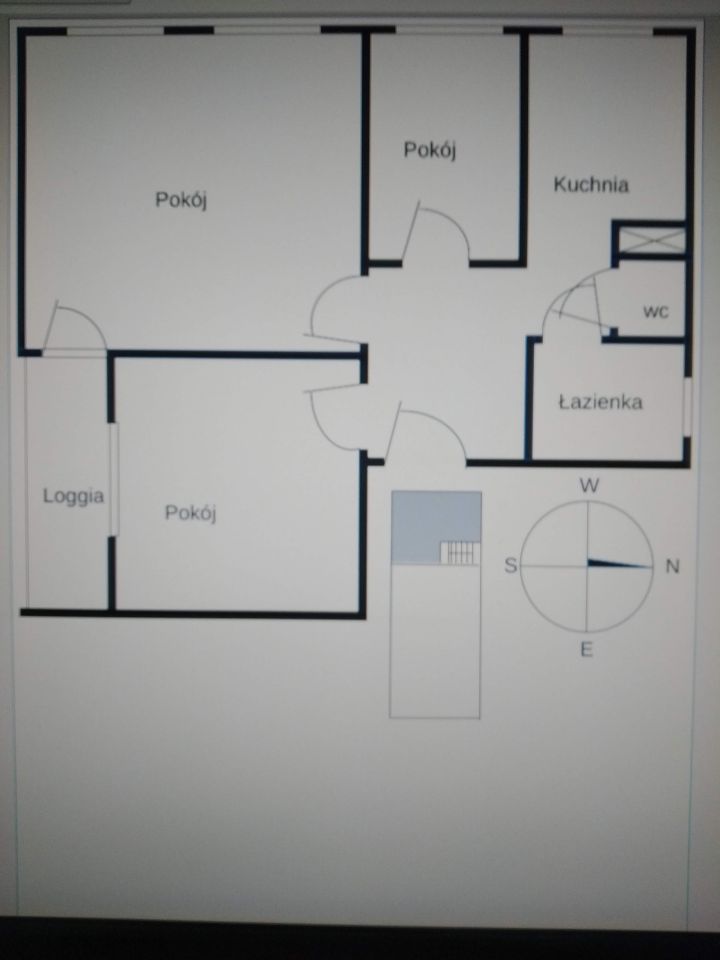 Mieszkanie 3-pokojowe Murowana Goślina, ul. Kręta. Zdjęcie 13