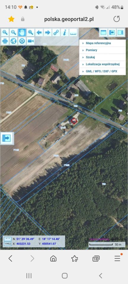 Działka budowlana Kuźnica Grabowska. Zdjęcie 3