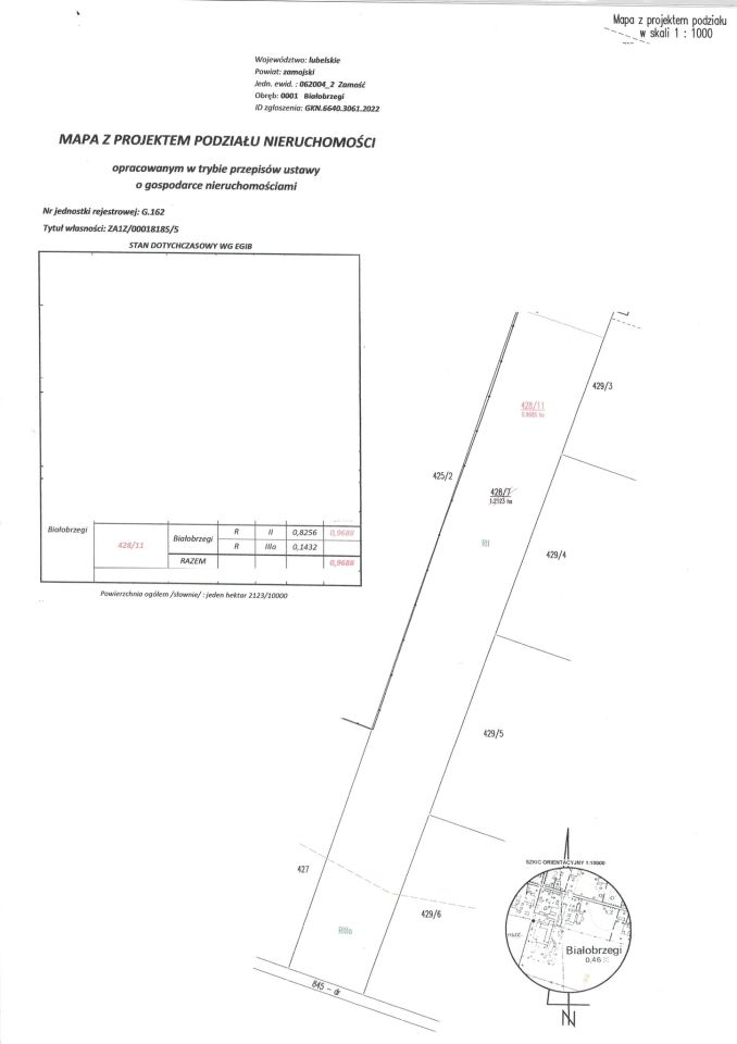 Działka rolna Białobrzegi. Zdjęcie 3