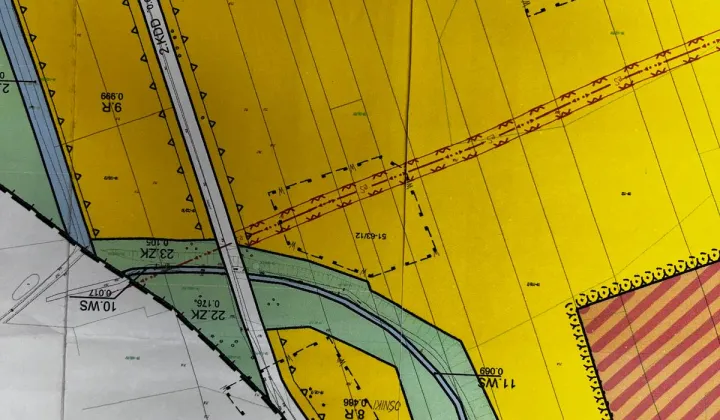 Działka siedliskowa Ośniki