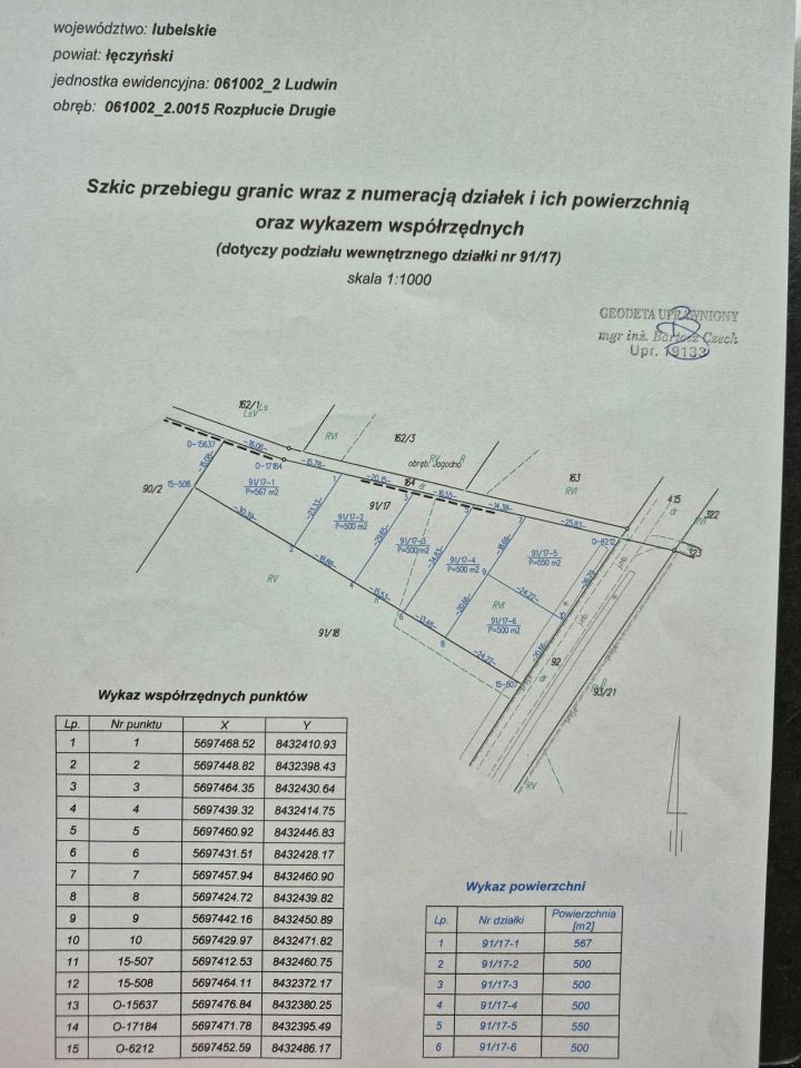 Działka rekreacyjna Rozpłucie Drugie. Zdjęcie 2