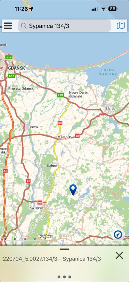 Działka budowlana Sypanica. Zdjęcie 10