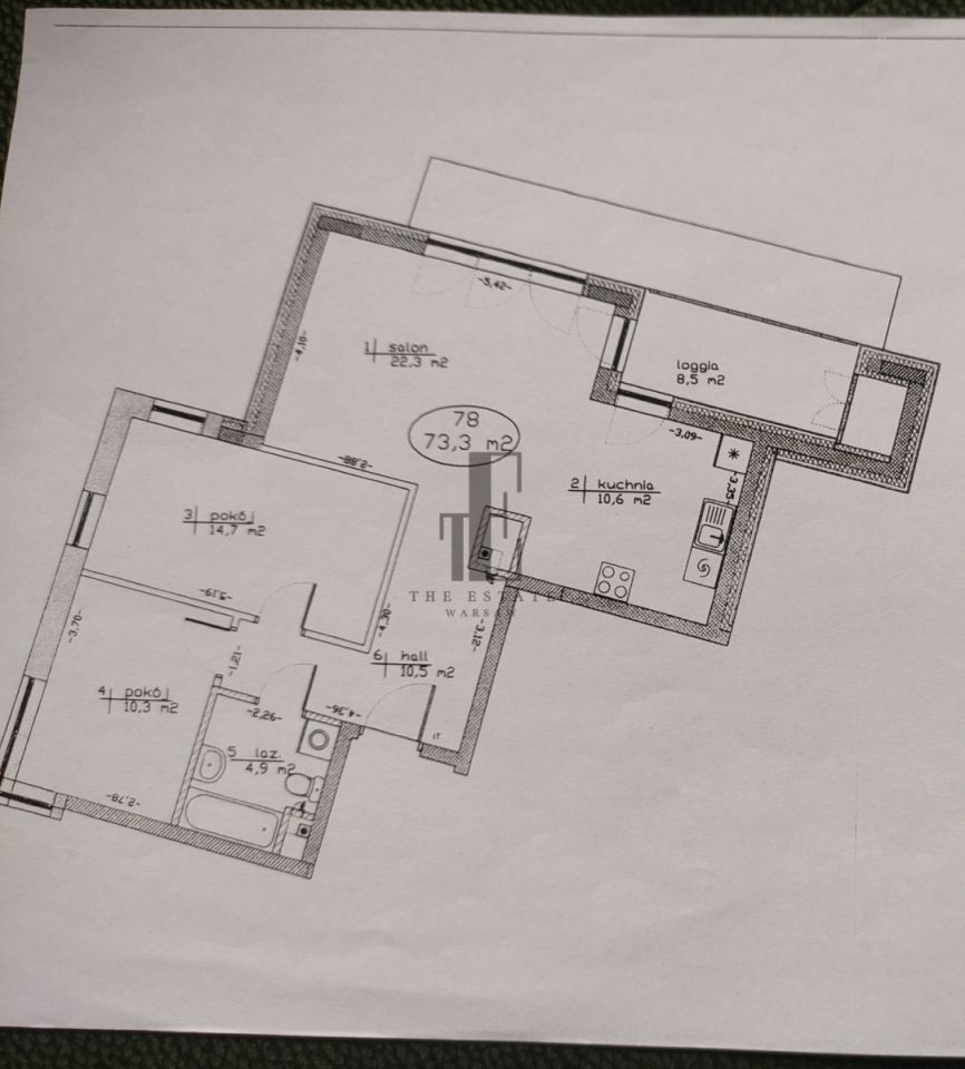 Mieszkanie 3-pokojowe Warszawa Wilanów. Zdjęcie 16
