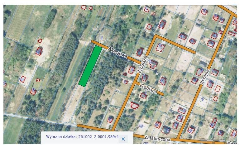 Działka budowlana Bliżyn Henryków. Zdjęcie 4