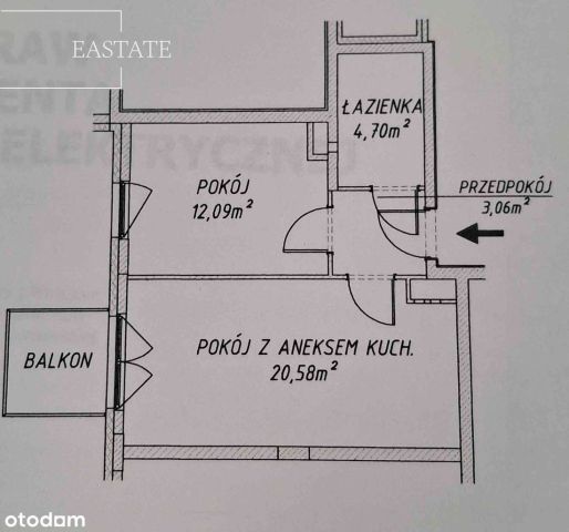 Mieszkanie 2-pokojowe Warszawa Wawer, ul. Korkowa. Zdjęcie 11