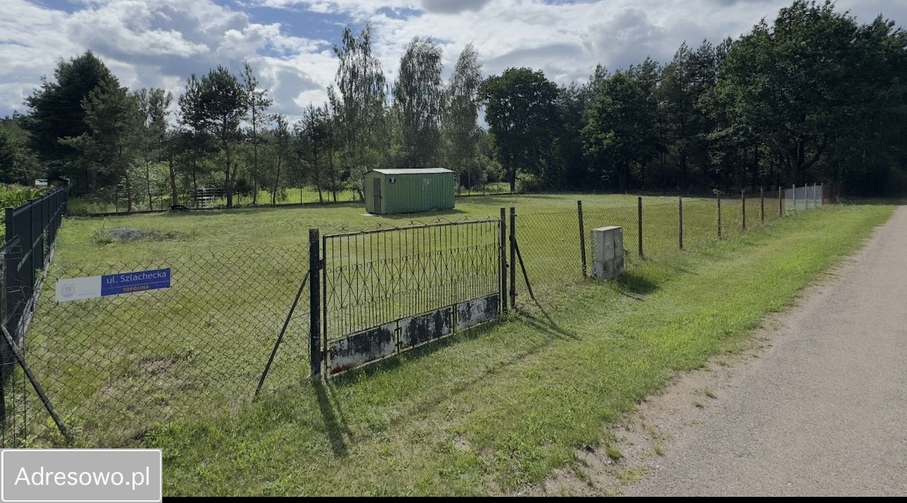 Działka Topolina, ul. Szlachecka. Zdjęcie 1