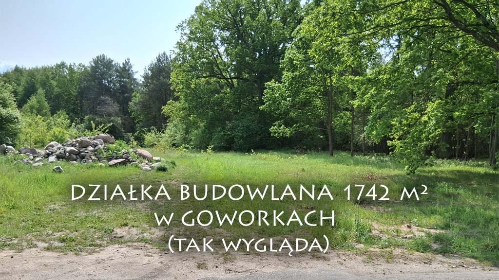 Działka budowlana Goworki, ul. Wesoła. Zdjęcie 2