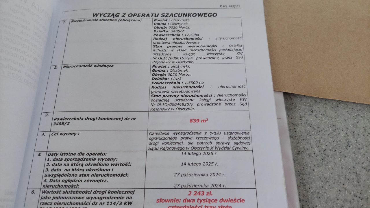 Działka budowlana Maróz. Zdjęcie 3