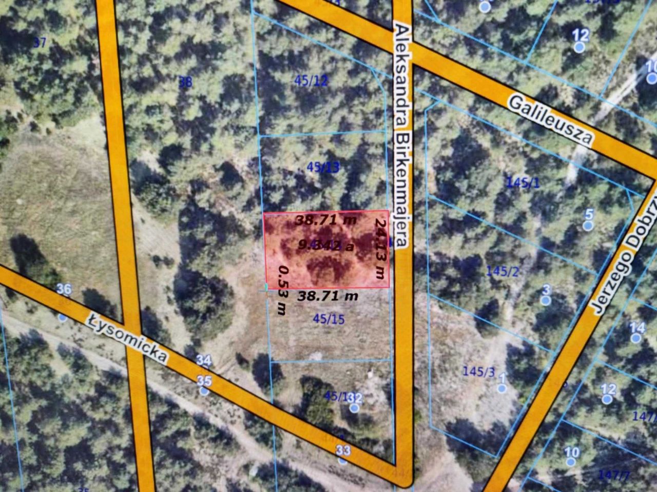 Działka budowlana Toruń, ul. Aleksandra Birkenmajera. Zdjęcie 2