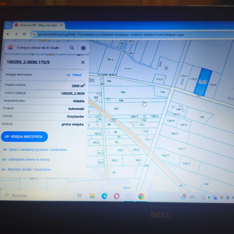 Działka budowlana Wały B. Zdjęcie 3