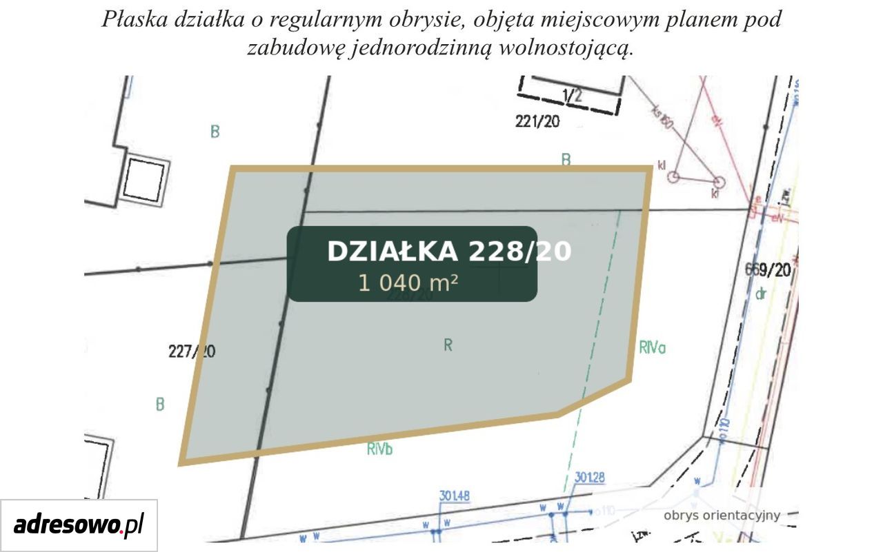 Działka budowlana Mikołów Śmiłowice, ul. Lisów. Zdjęcie 2