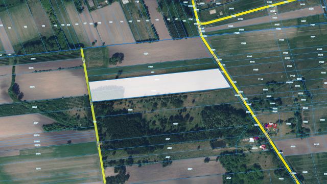 Działka inwestycyjna Baranów, ul. Brzozowa. Zdjęcie 1