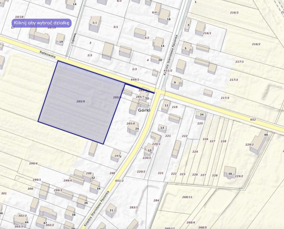 Działka rolna Górki. Zdjęcie 2