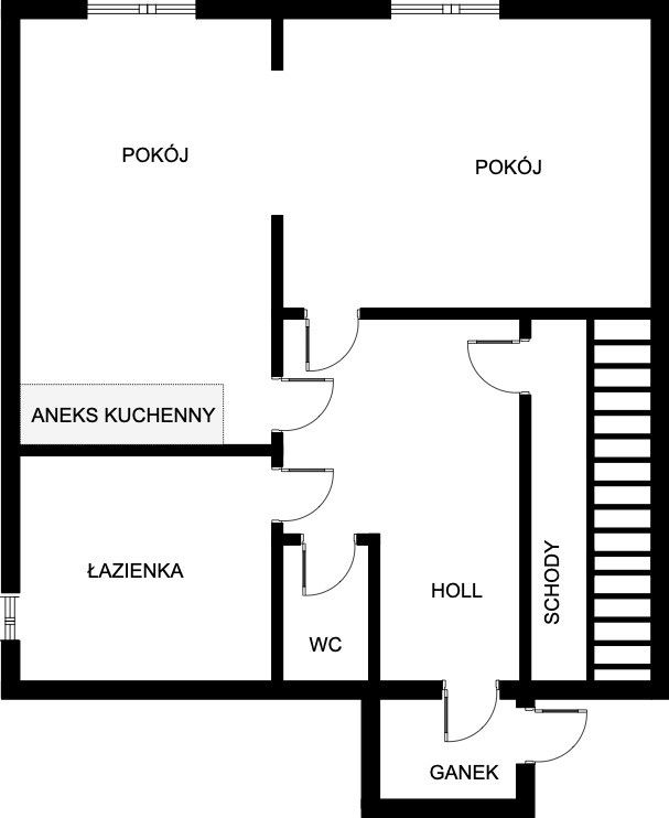 dom wolnostojący, 4 pokoje Żuromin, ul. Makowa. Zdjęcie 6