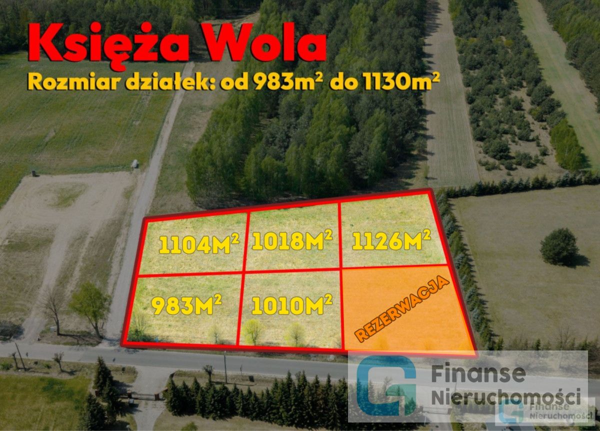 Działka inwestycyjna Księża Wola. Zdjęcie 1