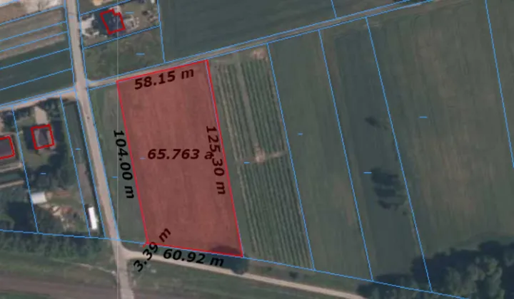 Działka rolno-budowlana Nowe Iganie, ul. Polna