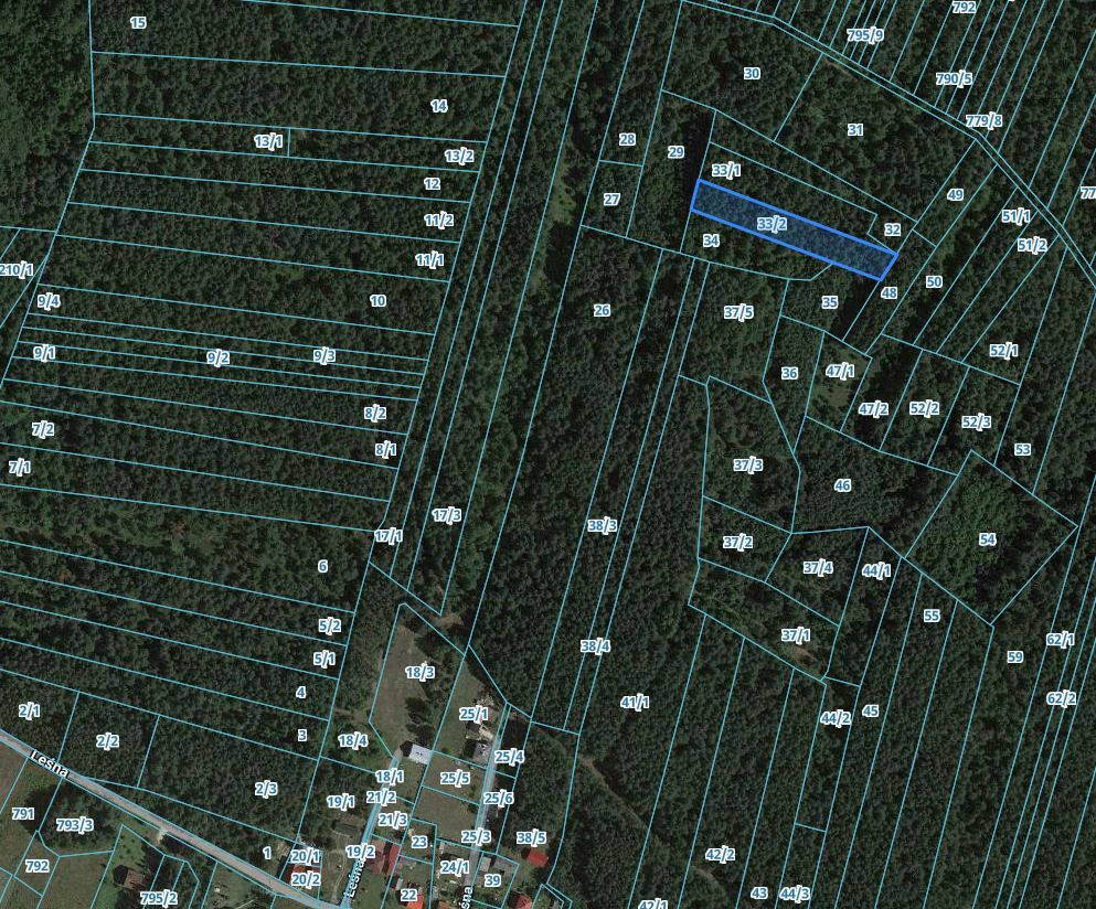 Działka leśna Hucisko Kwaśniowskie. Zdjęcie 4