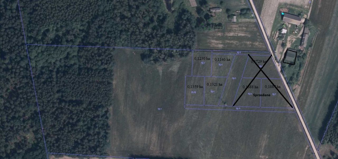 Działka budowlana Obrębek. Zdjęcie 1