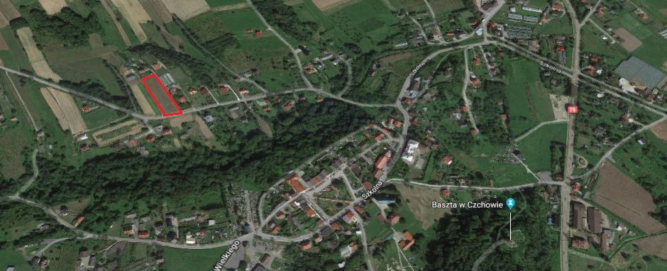 Działka budowlana Czchów Zapotocze, ul. Zapotocze. Zdjęcie 2