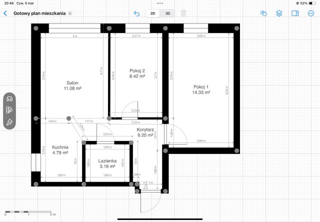 Mieszkanie 3-pokojowe Kraków Prądnik Biały, ul. Piotra Stachiewicza. Zdjęcie 10