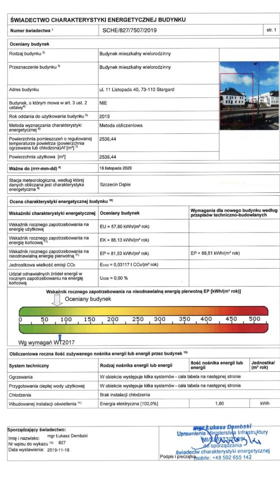 Mieszkanie 2-pokojowe Stargard Centrum, ul. 11 Listopada. Zdjęcie 17